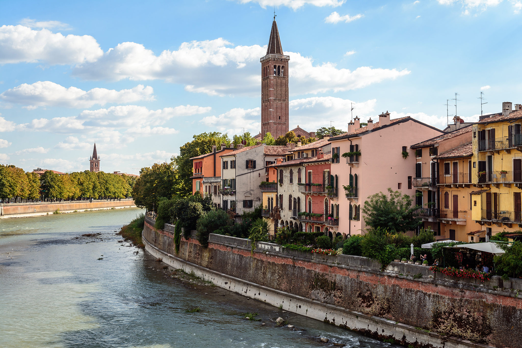 Ponte Pietra & Castel San Pietro, Verona